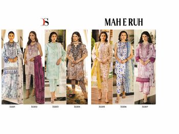 DEEPSY SUITS MAH E RUH EMBROIDERY PAKISTANI SUITS SUPPLIER SURAT