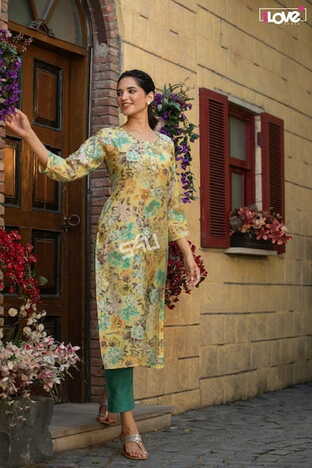 S4U GOLD VOL 4 RAYON FANCY KURTIS ONLINE SUPPLIER SURAT