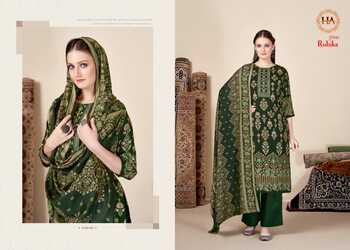 HARSHIT RUBIKA PASHMINA WINTER SUITS SUPPLIER SURAT