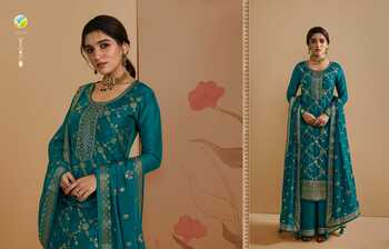 VINAY KASEESH SANA VOL 2 DOLA ZARI JACQUARD SUITS NEW CATALOGUE