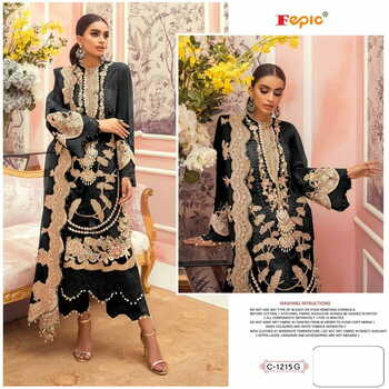 FEPIC ROSEMEEN C 1215 GEORGETTE PAKISTANI SUITS CATALOGUE