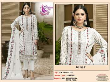 DINSAA SUIT DS 148 PAKISTANI DESIGNER SUIT WHOLESALER SURAT