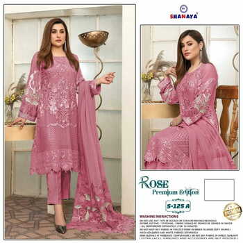 SHANAYA ROSE PREMIUM EDITION S 125 PAKISTANI SUITS CATALOGUE