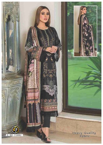 KEVAL FAB SOBIA NAJIR VOL 11 KARACHI PRINT SALWAR KAMEEZ WHOLESALER IN SURAT