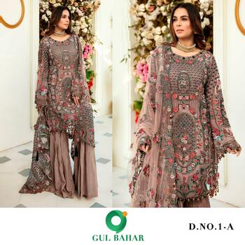 GUL BAHAR COLOUR HIT VOL 1 PAKISTANI SUITS LATEST CATALOGUE 2022