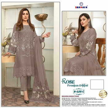 SHANAYA ROSE PREMIUM EDITION S 125 PAKISTANI SUITS CATALOGUE