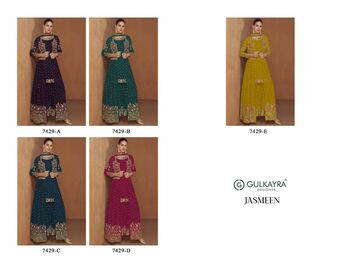 GULKAYRA DESIGNER JASMEEN HEAVY SALWAR KAMEEZ WHOLESALER PRICE