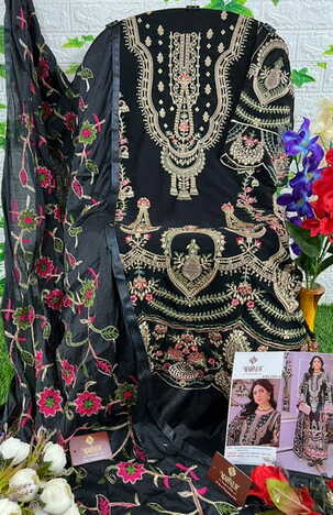 MAHNUR FASHION MAHNUR VOL 23 GEORGETTE PAKISTANI SUITS AT SURAT