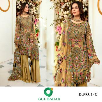 GUL BAHAR COLOUR HIT VOL 1 PAKISTANI SUITS LATEST CATALOGUE 2022