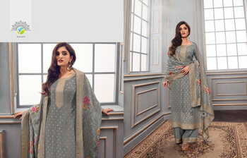 VINAY KASEESH ZAREENA VOL 7 DOLA JAQUARD DIGITAL PRINTED SUITS SURAT