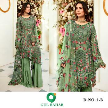 GUL BAHAR COLOUR HIT VOL 1 PAKISTANI SUITS LATEST CATALOGUE 2022