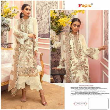 FEPIC ROSEMEEN C 1215 GEORGETTE PAKISTANI SUITS CATALOGUE