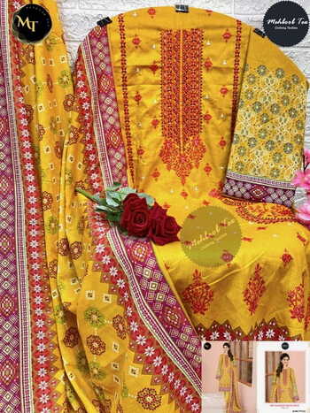 MEHBOOB TEX BIN SAEED LAWN COLLECTION VOL 1 LAWN PRINT KARACHI SUITS