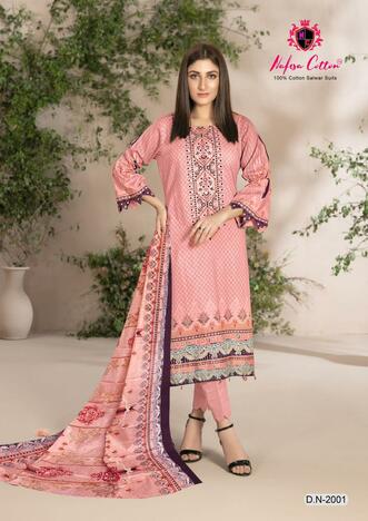 NAFESA COTTON MAHERA KARACHI SUITS VOL 2 SALWAR KAMEEZ WHOLESALER IN SURAT