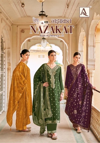 ALOK SUITS NAZAKAT PASHMINA SUITS AT BEST PRICE IN SURAT