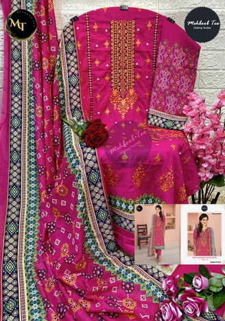 MEHBOOB TEX BIN SAEED LAWN COLLECTION VOL 1 LAWN PRINT KARACHI SUITS