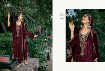 IBIZA PHERANS VOL 2 PASHMINA SALWAR SUITS MANUFACTURE IN SURAT