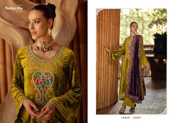 MUMTAZ ARTS LAHAR VELVET SALWAR SUITS WHOLESALER IN SURAT 