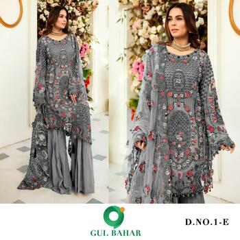 GUL BAHAR COLOUR HIT VOL 1 PAKISTANI SUITS LATEST CATALOGUE 2022