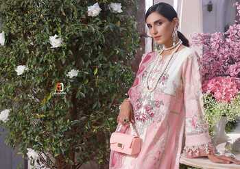 SHRADDHA DESIGNER FIRDOUS VOL 4 LAWN COTTON PRINTED PAKISTANI SUITS