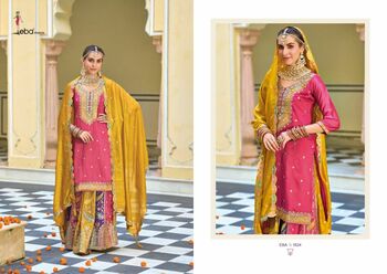 EBA LIFESTYLE SAFROON VOL 3 HEAVY SALWAR KAMEEZ WHOLESALER