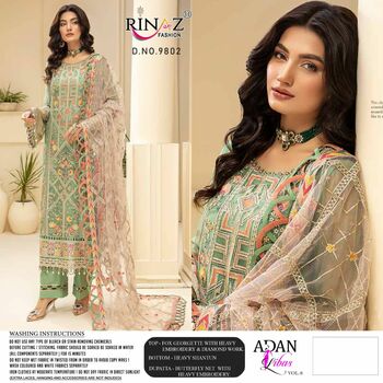 RINAZ FASHION ADAN LIBAS VOL 8 PAKISTANI SUITS LATEST COLLECTION