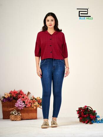 BLUE HILLS MARTINI READYMADE SHORT KURTIS CATALOGUE WHOLESALER IN SURAT