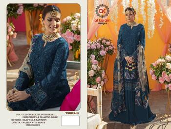 AL KARAM 15002 PAKISTANI SALWAR KAMEEZ WHOLESALER