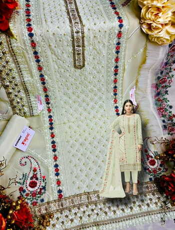 FEPIC ROSEMEEN 5212 SERIES GEORGETTE PAKISTANI SUITS CATALOGUE