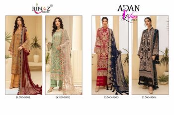 RINAZ FASHION ADAN LIBAS VOL 8 PAKISTANI SUITS LATEST COLLECTION