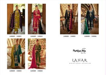 MUMTAZ ARTS LAHAR VELVET SALWAR SUITS WHOLESALER IN SURAT 