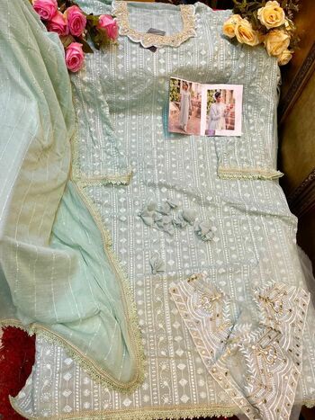 HOOR TEX AWESOME VOL 1 GEORGETTE PAKISTANI SALWAR KAMEEZ LATEST CATALOGUE