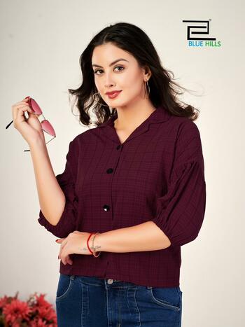 BLUE HILLS MARTINI READYMADE SHORT KURTIS CATALOGUE WHOLESALER IN SURAT