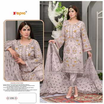 FEPIC ROSEMEEN C 1295 GEORGETTE PAKISTANI SUITS AT SURAT