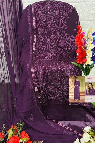 ZARQASH Z 3009 GEORGETTE EMBROIDERY SALWAR SUITS CATALOGUE