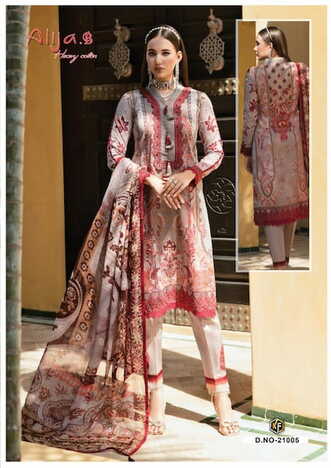 KEVAL FAB ALIJA B VOL 21 HEAVY COTTON PRINTED KARACHI COLLECTION 2023