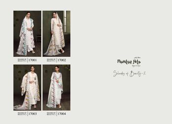 MUMTAZ ARTS SHADES OF BEAUTY VOL 2 LAWN EMBROIDERY SUITS CATALOGUE