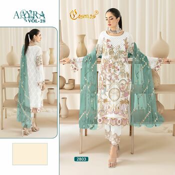 COSMOS AAYRA VOL 28 PAKISTANI SUITS SUPPLIER IN SURAT