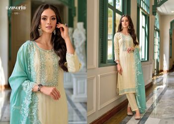 ZAVERI HASRAT HEAVY READYMADE SUITS MANUFACTURER