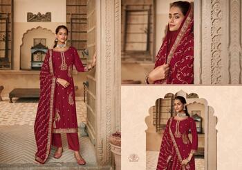 ZISA MEHAK DOLA JACQUARD READYMADE CATALOGUE DISTRIBUTOR IN SURAT