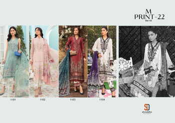 SHRADDHA M PRINTS VOL 10 PAKISTANI SUITS