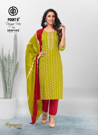 DEEPTEX RANGREZ VOL 1 READYMADE SALWAR SUITS IN BEST PRICE