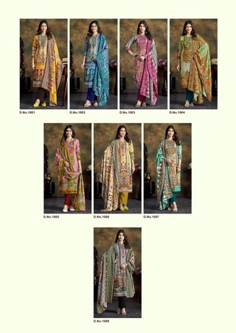 ROLI MOLI SAIBA PURE PASHMINA WINTER SUITS AT CHEAPEST PRICE