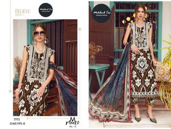  MEHBOOB TEX D.NO 1195 (7773) M PRINT VOL 13 SALWAR KAMEEZ DISTRIBUTOR IN SURAT