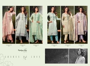 MUMTAZ ARTS SHADES OF LOVE VISCOSE JAM SATIN SUITS NEW CATALOGUE