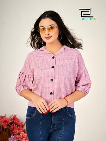 BLUE HILLS MARTINI READYMADE SHORT KURTIS CATALOGUE WHOLESALER IN SURAT