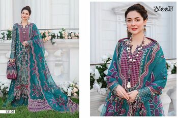 NOOR NUREH GEORGETTE PAKISTANI SUITS LATEST CATALOGUE