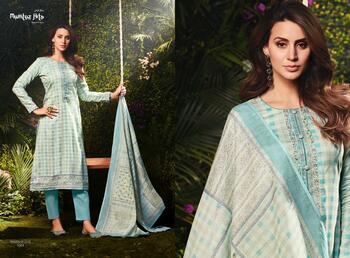 MUMTAZ ARTS SHADES OF LOVE VISCOSE JAM SATIN SUITS NEW CATALOGUE