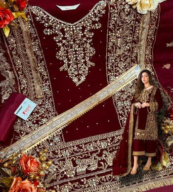 FEPIC ROSEMEEN C 1221 GEORGETTE PAKISTANI SUITS SURAT