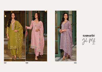 ZAVERI JIL MIL VOL 2 READYMADE SALWAR SUITS WHOLESALER